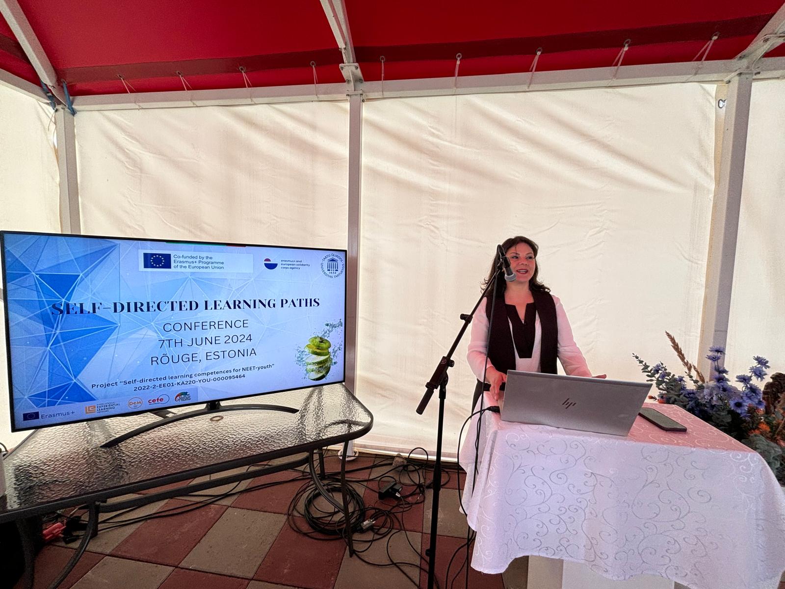 Estonya 2024 – Self Directed Learning Paths Kongresi - Prof. Dr. İlke Evin Gencel akademik etkinlik fotoğrafı