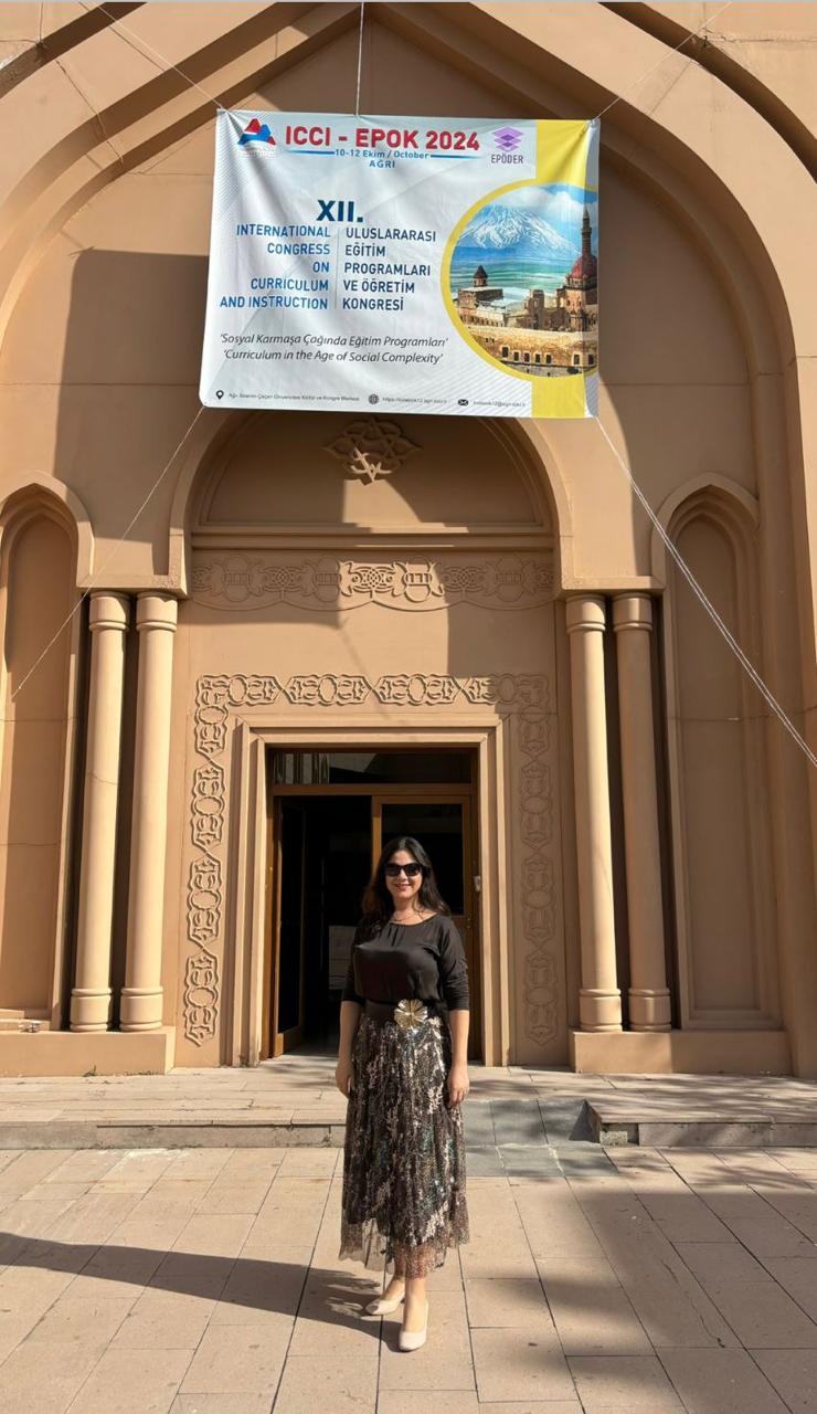 Ağrı – 12. Uluslararası Eğitim Programları ve Öğretim Kongresi (ICCIEPOK-2024)     - Prof. Dr. İlke Evin Gencel akademik etkinlik fotoğrafı
